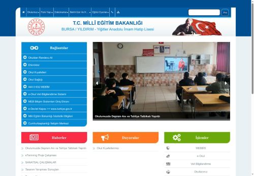 BURSA / YILDIRIM - Yiğitler Anadolu İmam Hatip Lisesi