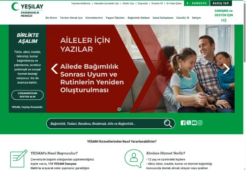 Ne Yapıyoruz? | YEDAM - Yeşilay Danışmanlık Merkezi