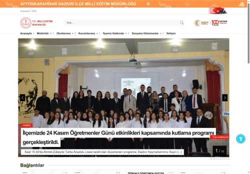 MEB AFYONKARAHİSAR - DAZKIRI İLÇE MİLLÎ EĞİTİM MÜDÜRLÜĞÜ