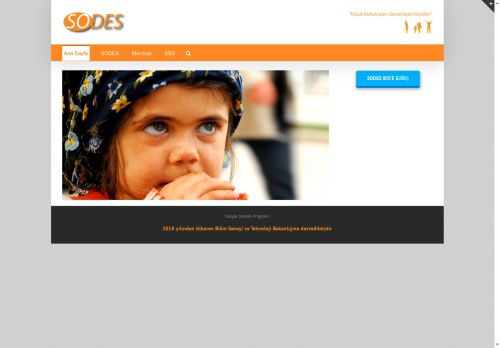 Kapsam ve Bileşenler – Sosyal Destek Programı (SODES)