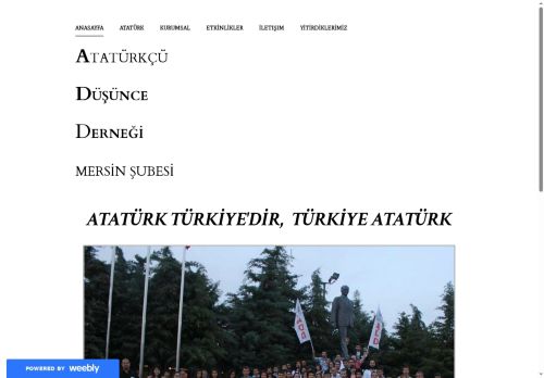 Mersin Atatürkçü Düsünce Dernegi - Anasayfa