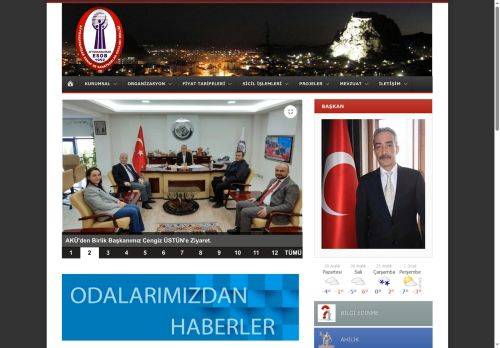 AFYONKARAHİSAR ESNAF VE SANATKARLAR ODALARI BİRLİĞİ