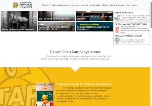 Okullar Arası Atık Pil Toplama Kampanyası – 2019 – Tap