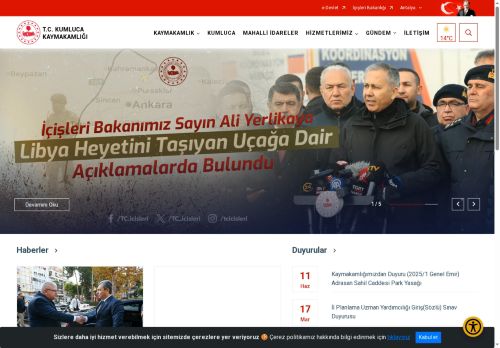 T.C. Kumluca Kaymakamlığı - Kumluca Kaymakamı Bahadır GÜNEŞ