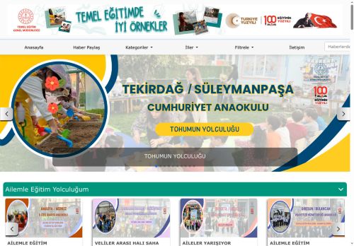 TEMEL EĞİTİMDE İYİ ÖRNEKLER