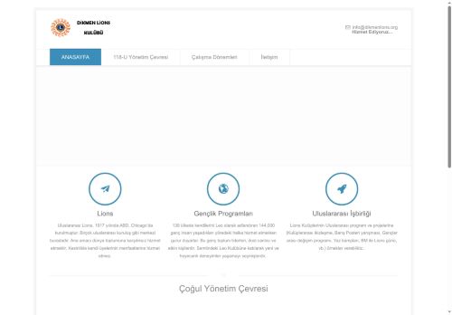 Dikmen Lions Kulüp – ULUSLARARASI LİONS MD118 KONFEDERASYONU