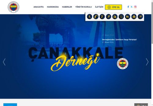 Çanakkale Fenerbahçeliler Derneği | Çanakkale Merkez Fenerbahçe Derneği