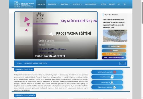 BİRARADA | Bilim, Sanat, Eğitim, Araştırma ve Dayanışma Derneği