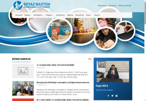 Antalya Beyaz Baston Görme Engelliler Derneği