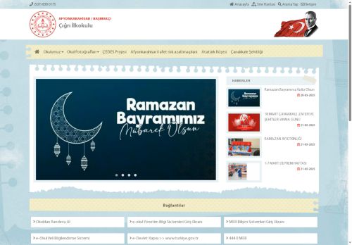 AFYONKARAHİSAR / BAŞMAKÇI - Çığrı İlkokulu