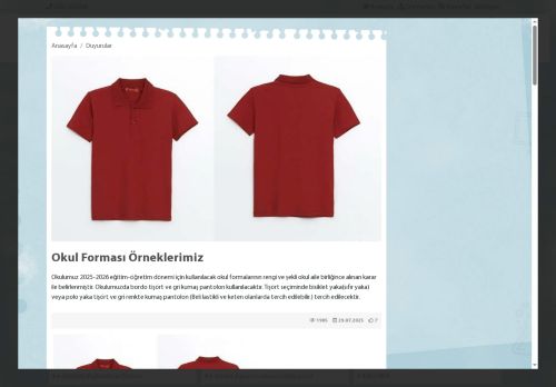 ADANA / YÜREĞİR - Ethem Kuzucu İlkokulu