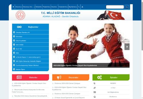 ADANA / ALADAĞ - Gerdibi Ortaokulu