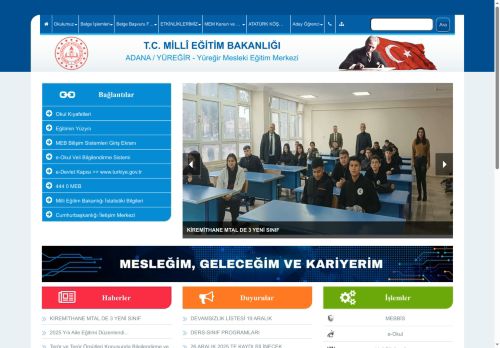 ADANA / YÜREĞİR - Yüreğir Mesleki Eğitim Merkezi