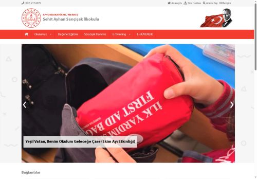 AFYONKARAHİSAR / MERKEZ - Ş?ehit Ayhan Sarıçiçek İlkokulu