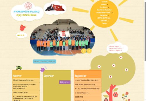 AFYONKARAHİSAR / BAŞ?MAKÇI - Aşağı Beltarla İlkokulu
