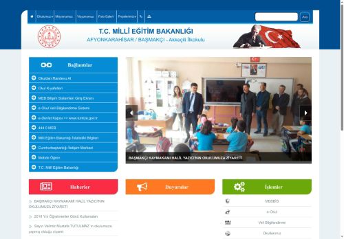 AFYONKARAHİSAR / BAŞMAKÇI - Akkeçili İlkokulu