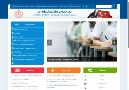 ADANA / SEYHAN - Seyhan Borsa Anadolu Lisesi