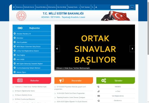 ADANA / SEYHAN - Tepebağ Anadolu Lisesi