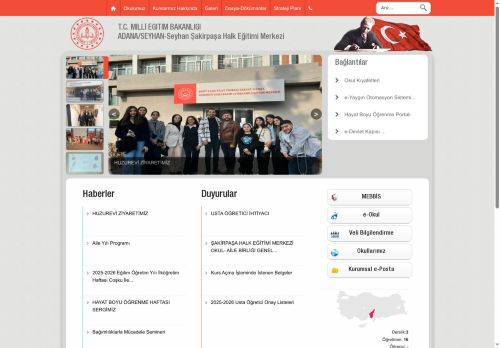 ADANA / SEYHAN - Seyhan Şakirpaşa Halk Eğitimi Merkezi