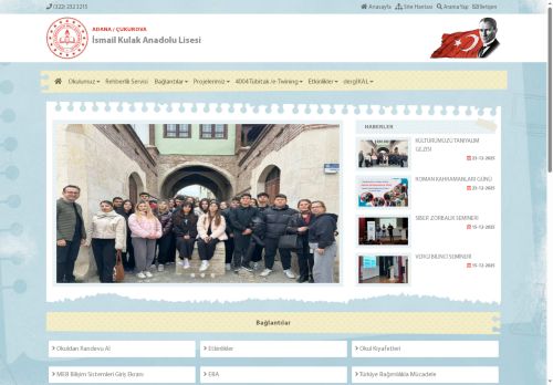 ADANA / ÇUKUROVA - İsmail Kulak Anadolu Lisesi