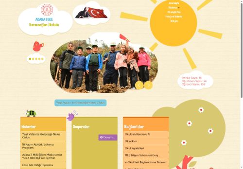 ADANA / FEKE - Karacaoğlan İlkokulu