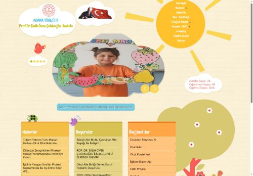 ADANA / YÜREĞİR - Prof.Dr.Salih Öven Çolakoğlu İlkokulu