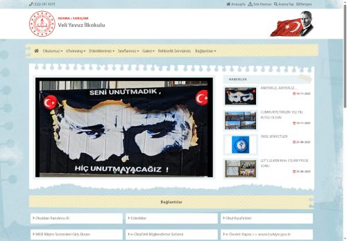 ADANA / SARIÇAM - Veli Yavuz İlkokulu