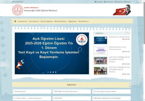 ADANA / İMAMOĞLU - İmamoğlu Halk Eğitimi Merkezi