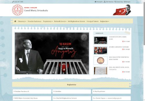 ADANA / SARIÇAM - Cemil Meriç Ortaokulu