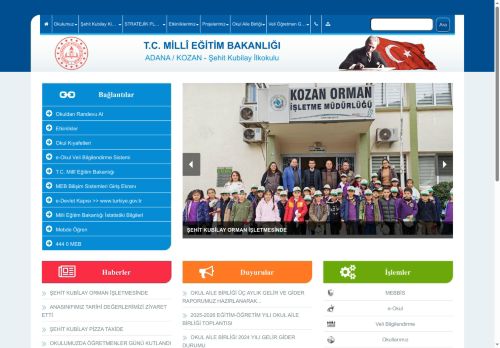 ADANA / KOZAN - Şehit Kubilay İlkokulu