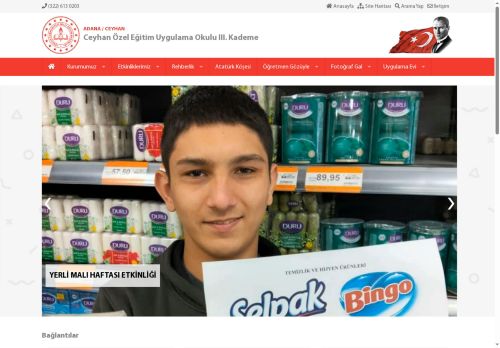 ADANA / CEYHAN - Ceyhan Özel Eğitim Uygulama Okulu III. Kademe