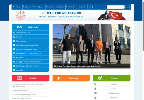 ADANA / SEYHAN - Sadıka Sabancı Ortaokulu