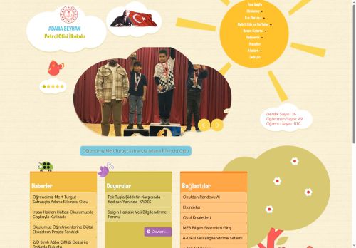 ADANA / SEYHAN - Petrol Ofisi İlkokulu