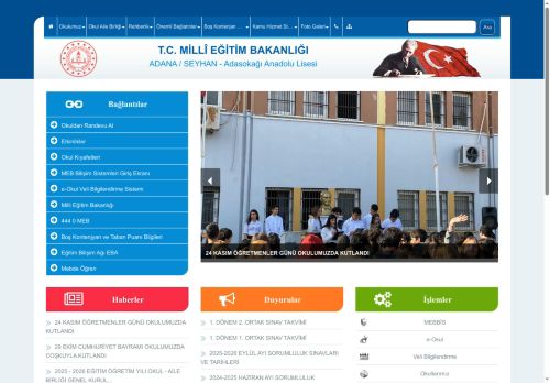 ADANA / SEYHAN - Adasokağı Anadolu Lisesi