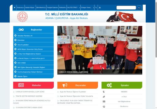 ADANA / ÇUKUROVA - Ayşe Atıl İlkokulu