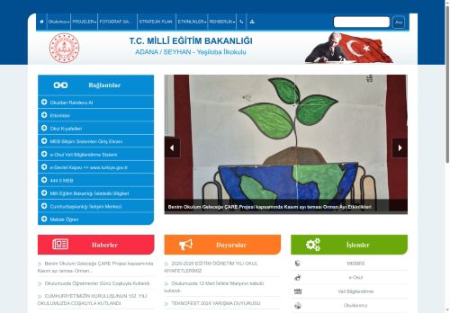 ADANA / SEYHAN - Yeşiloba İlkokulu