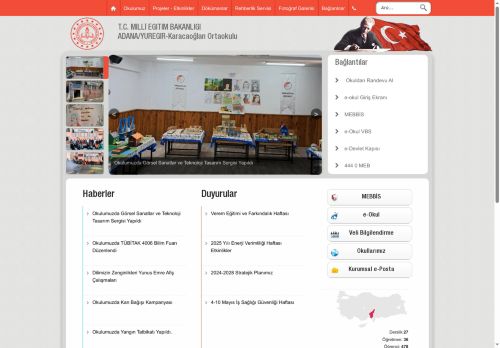 ADANA / YÜREĞİR - Karacaoğlan Ortaokulu