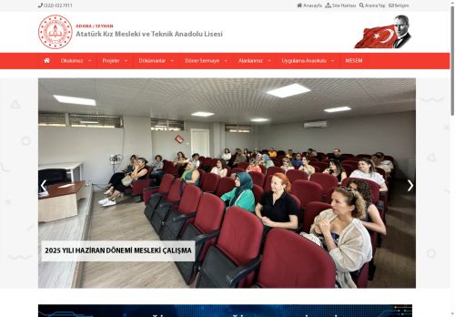 ADANA / SEYHAN - Atatürk Kız Mesleki ve Teknik Anadolu Lisesi