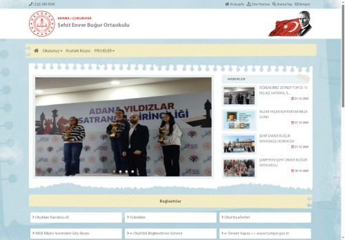 ADANA / ÇUKUROVA - Şehit Enver Buğur Ortaokulu
