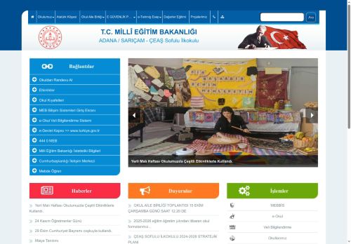 ADANA / SARIÇAM - ÇEAŞ Sofulu İlkokulu