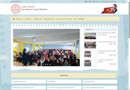 ADANA / ÇUKUROVA - Hacı Nazım Turgut İlkokulu