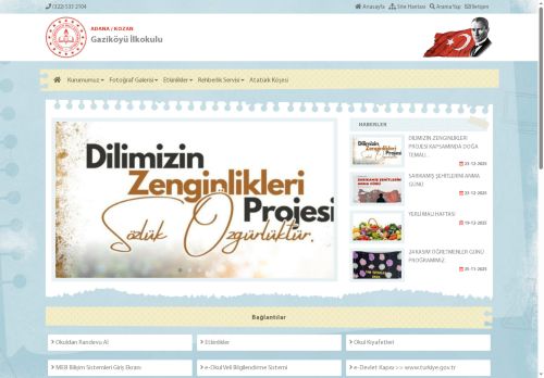 ADANA / KOZAN - Gaziköyü İlkokulu