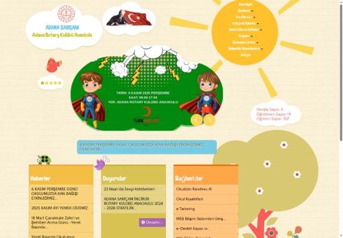 ADANA / SARIÇAM - Adana Rotary Kulübü Anaokulu