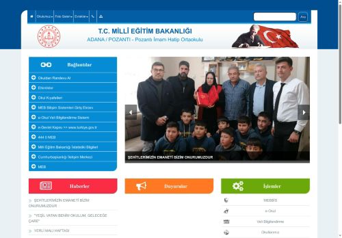 ADANA / POZANTI - Pozantı İmam Hatip Ortaokulu