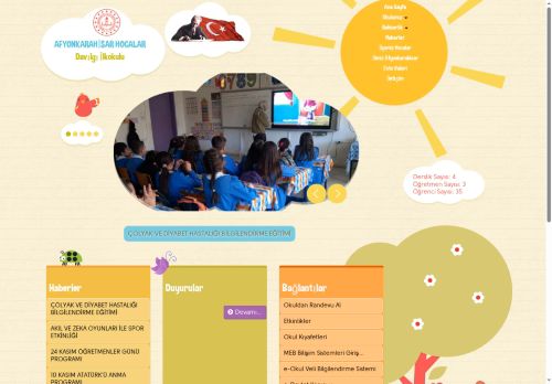 AFYONKARAHİSAR / HOCALAR - Davılgı İlkokulu