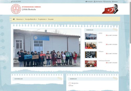 AFYONKARAHİSAR / EMİRDAĞ - Çiftlik İlkokulu