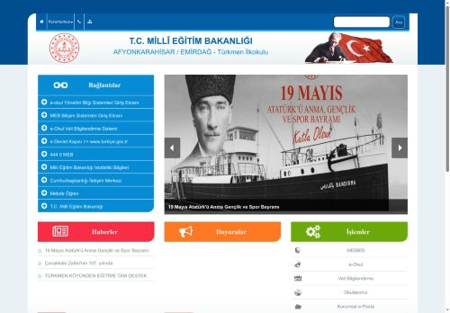 AFYONKARAHİSAR / EMİRDAĞ - Türkmen İlkokulu