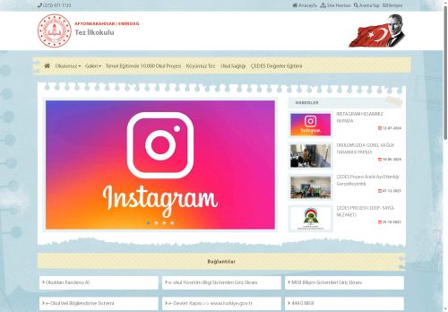 AFYONKARAHİSAR / EMİRDAĞ - Tez İlkokulu