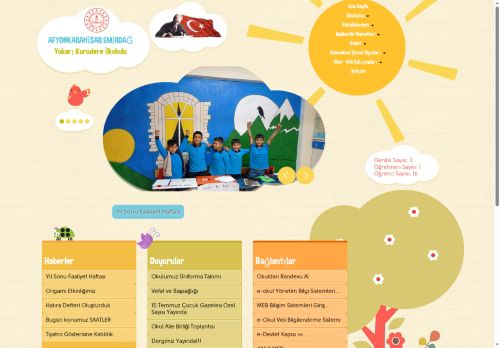 AFYONKARAHİSAR / EMİRDAĞ - Yukarı Kurudere İlkokulu