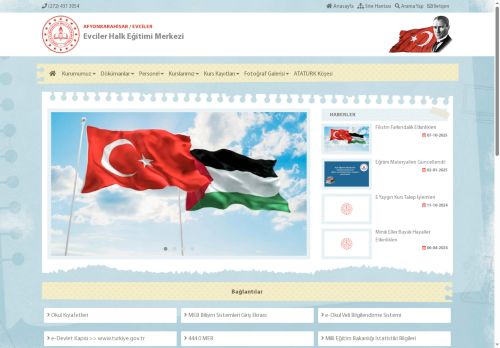 AFYONKARAHİSAR / EVCİLER - Evciler Halk Eğitimi Merkezi